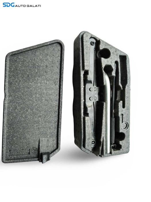 Trusa Set Cric Cheie Roti Spuma Organizator Roata de Rezerva Volkswagen Golf 7 2013 - 2020 Cod 5C0012115S [LS0769]