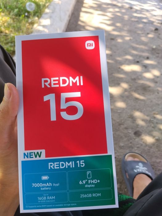 Redmi 15 garantiya bilan