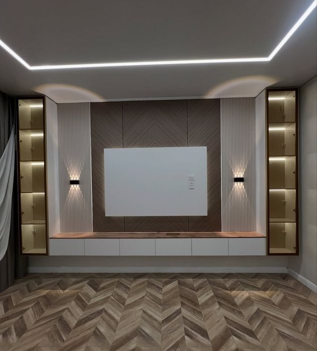 Тв зона.  Сделаем Тв-зону, о которой мечтает каждый гость.