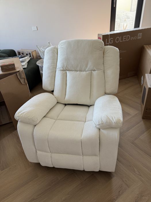 Fotoliu recliner cu masaj si incalzire Korser