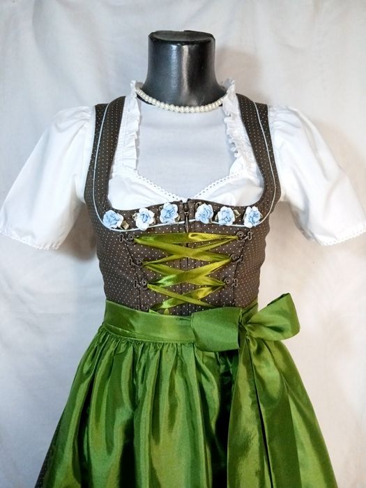 Dirndl Nr 32 -34 Krüger Madl rochie bavareză Oktiberfest rochie tirole