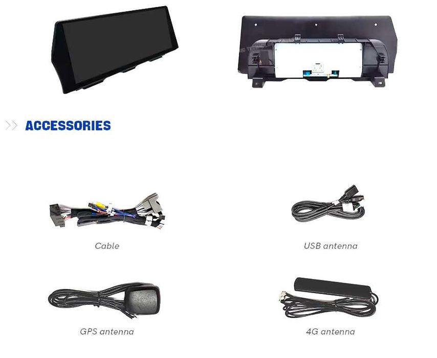 Navigatie 15.5 OLED BMW F10 CIC/NBT 8G+128G Wireless CarPlay