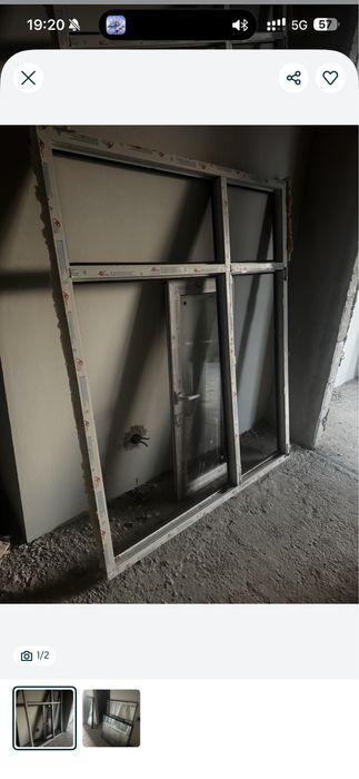 Продам пластиковую даерь и окно