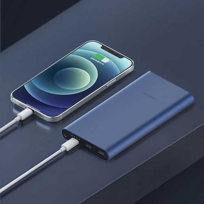 Xiaomi Mi Power Bank 3 Fast Charge 10000(PLM13ZM), 10000 мАч, черный