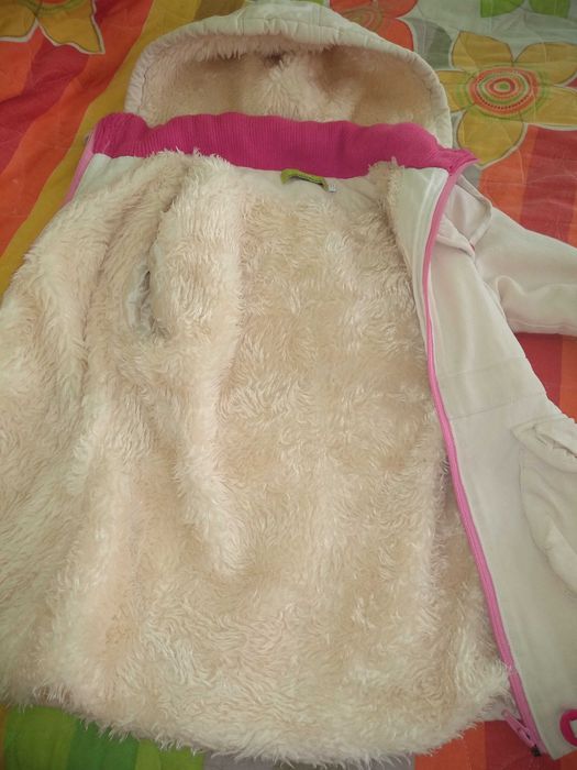 Зимно палтенце за момиче размер 122