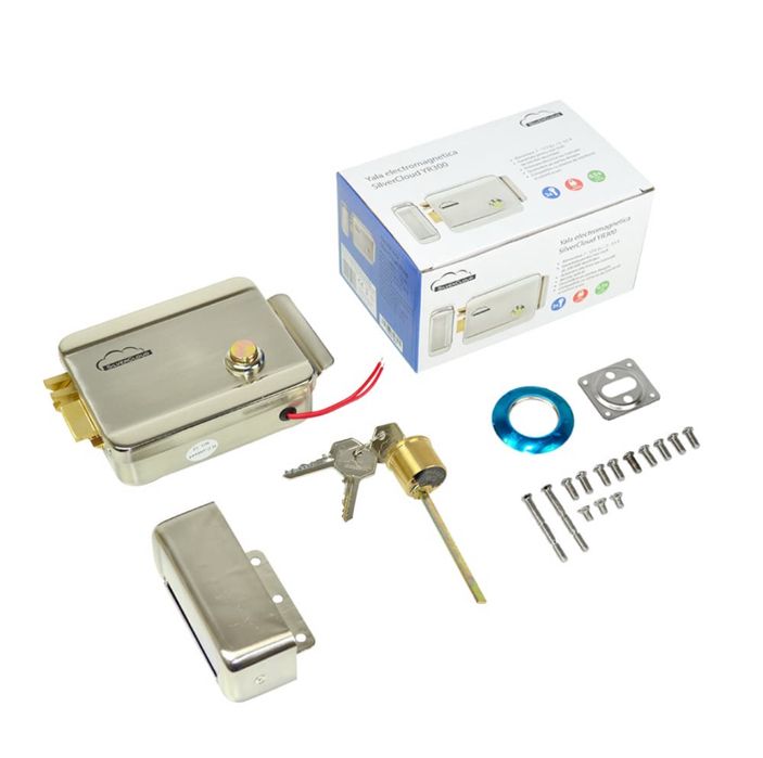 Kit video interfon silver cloud nou