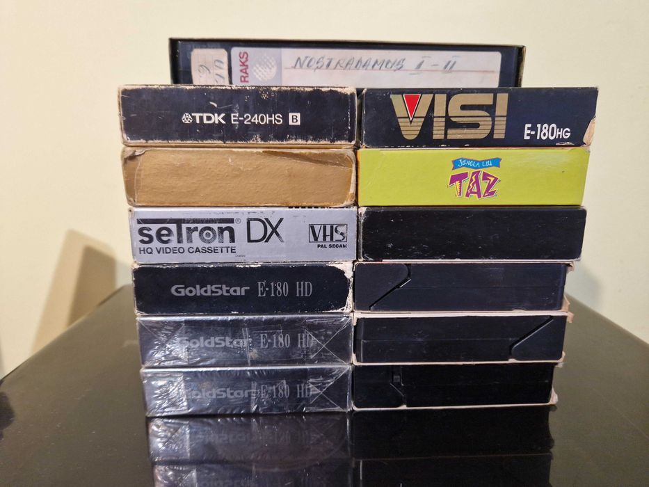 Casete video - filme vechi