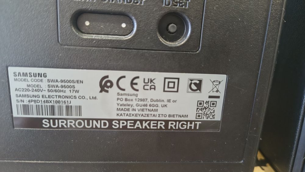 Boxe Samsung SWA-9500S – Kit Surround Wireless & Dolby Atmos