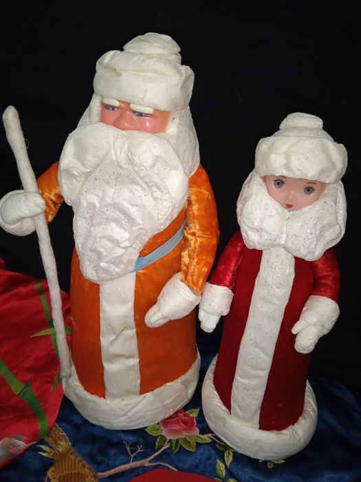 Дед Мороз и Снегурочка СССР 1970-40х и  Дед Мороз и Снегурка Костюм