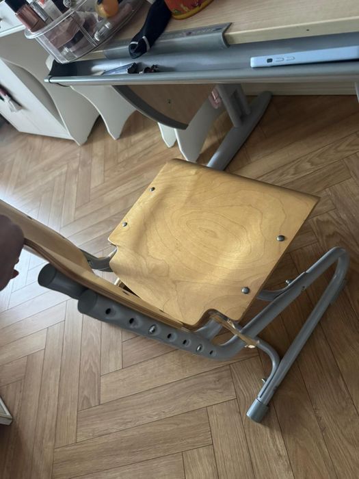 Парта ученическая со стулом , б/у