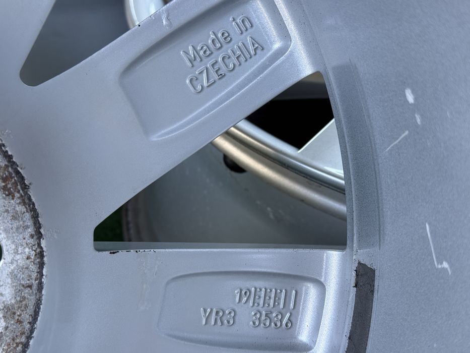 4бр. ОТЛИЧНИ 17” ОРИГИНАЛНИ Джанти 5х112 *STRATOS* за -SKODA Superb/AUDI/SEAT/VW/Vag- 7.0Jx17H2, ET40