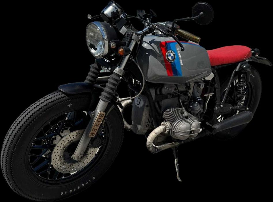 BMW R 45 cafe racer scrambler brat custom negociabil
