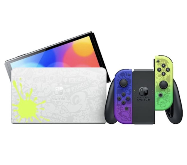 Nintendo switch oled splatoon 3 edition