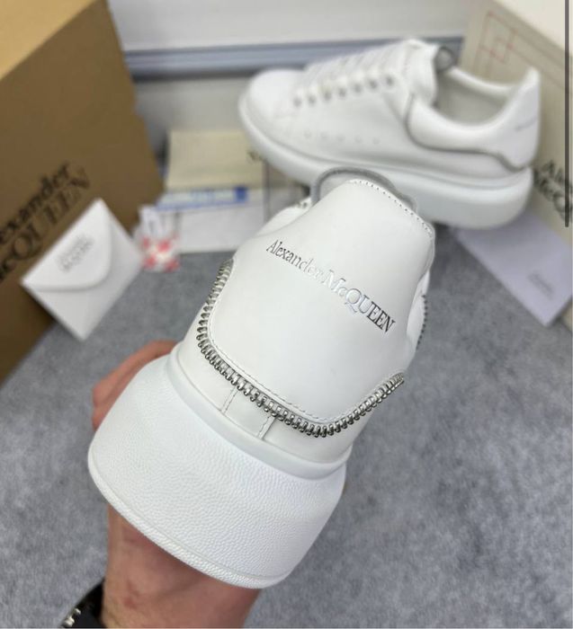 Adidasi Alexander Mcuqeen piele naturala