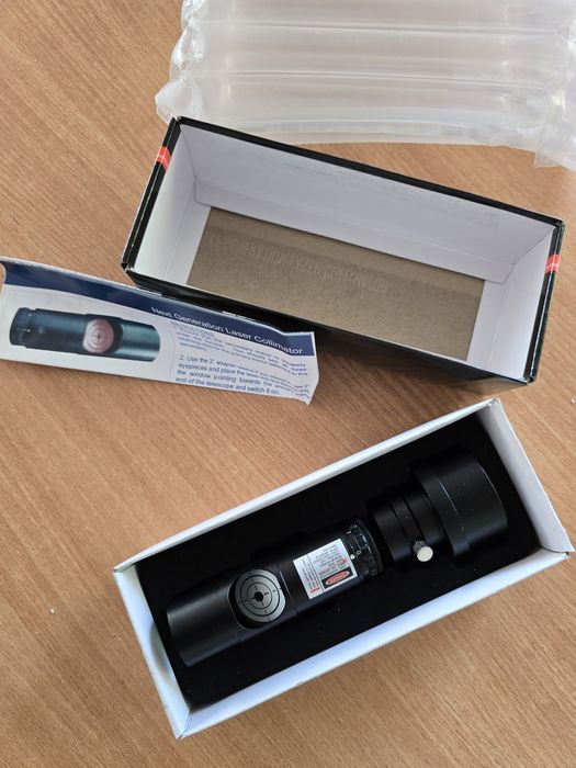 Калиматор лазерный, юстировка телескопа