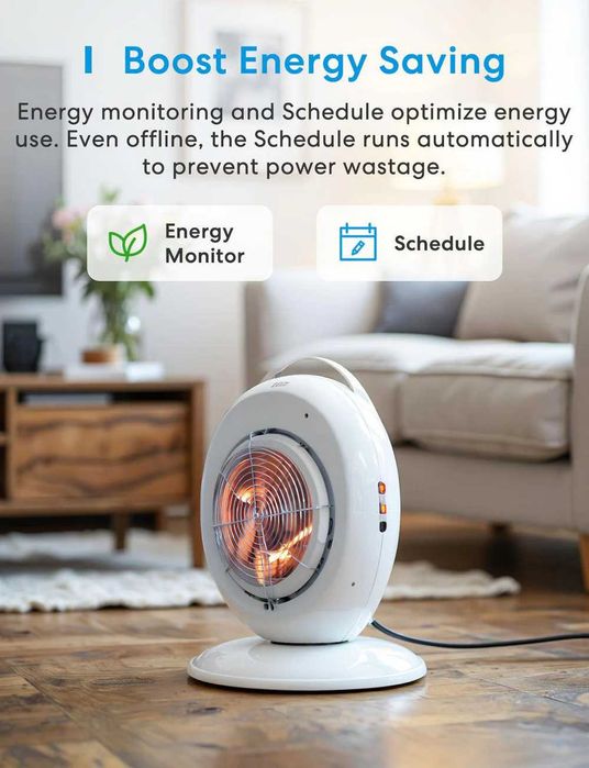 Meross Matter Smart DIY суйтч с енергиен монитор, MSS715MA - 2 бр