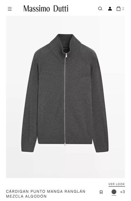 Ориганл Massimo Dutti мужской джемпер