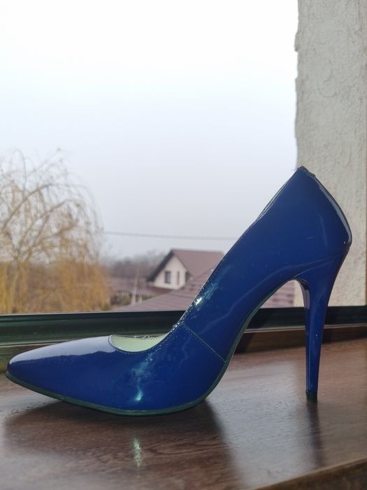 pantofi dama Marelbo royal blue