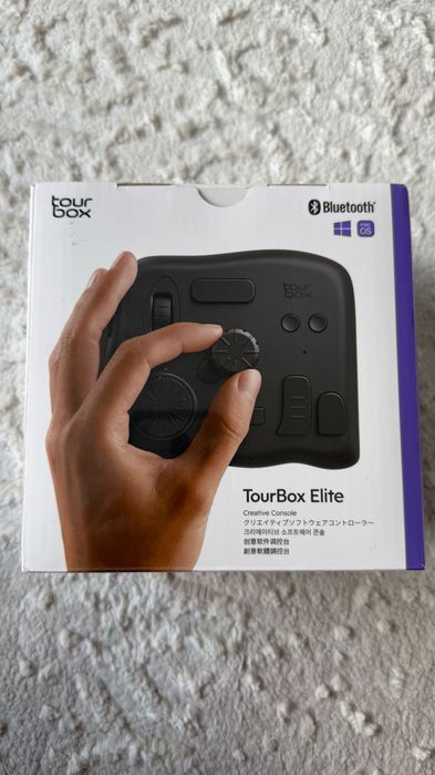 TourBox Elite — Bluetooth контроллер (для фото-видео программ)