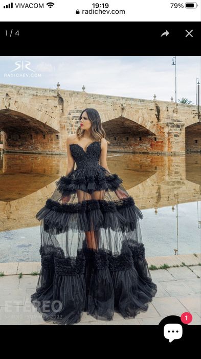 Дизайнерска рокля Стоян Радичев / Stoyan Radichev