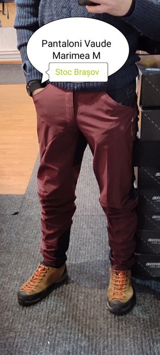 Pantaloni Softshell Windstopper cu aerisiri Vaude Qimsa II  M - Brașov