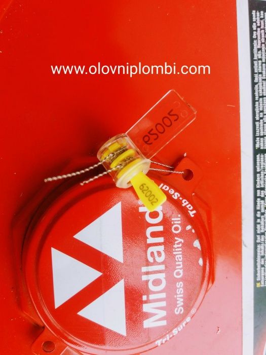 Защитни Пломби. Пломбиране на варели с масла и резервоари с горива.