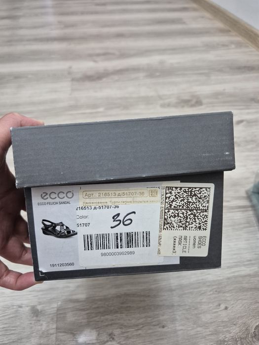 Продам сандалии кожа, ECCO