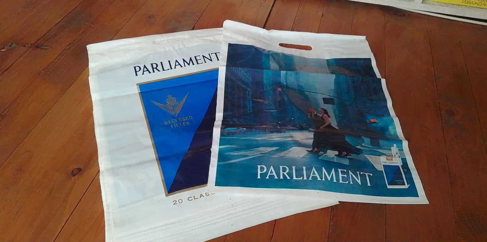 Стари торбички ParliAment SONY JACOBS CAMEL NESCAFE Jack Daniels