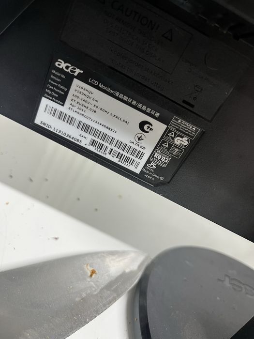 Монитор Acer V193HQV (18.5 дюйм