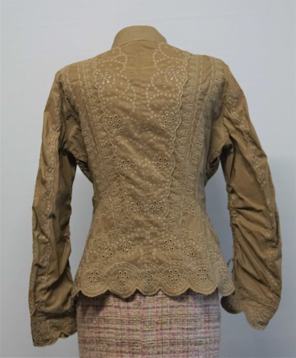 Jacheta Ermanno Scervino broderie anglaise bej marime 44