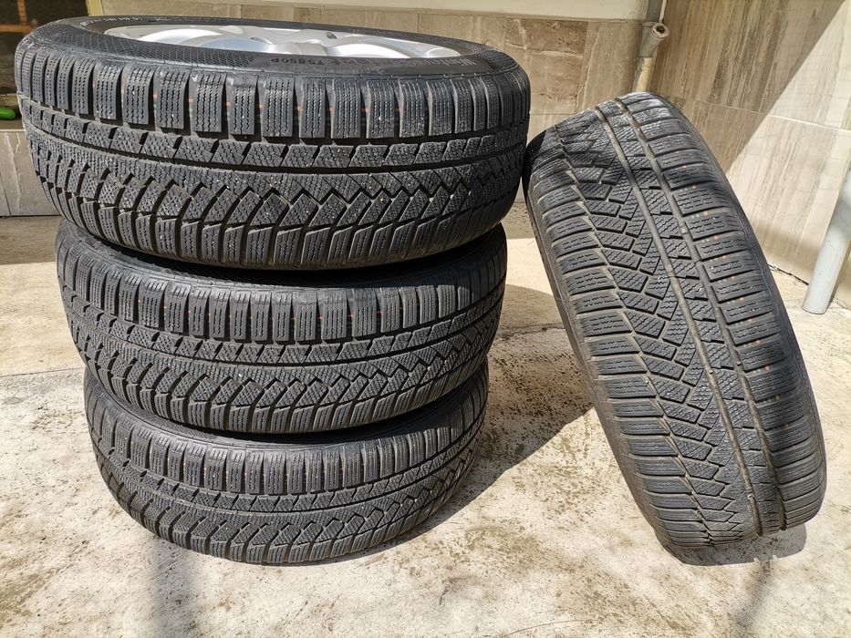 Джанти 17х5x108 с зимни гуми CONTINENTAL