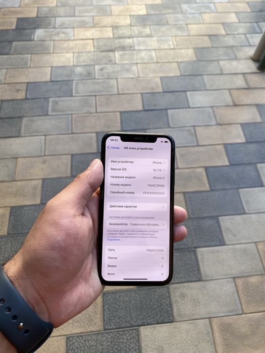 Iphone x ayfon x 64gb qora tel ideal sotiladi aybi yo face ishlidi