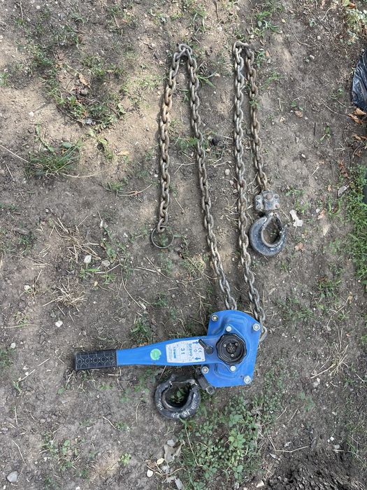Palan cu lant si levier profesional Tractel BRAVO 3t