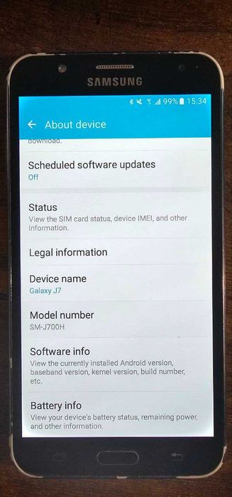 Телефон Samsung j7 SM-J700H/DS (SEK)