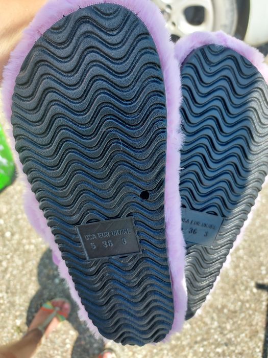 Sandale dama pufoase