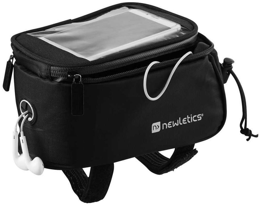 Borseta impermeabila, geanta de bicicleta cu husa suport tactil de telefon, waterproof + iesire casti, bun pt trotineta, moped, scuter; noua, Germania