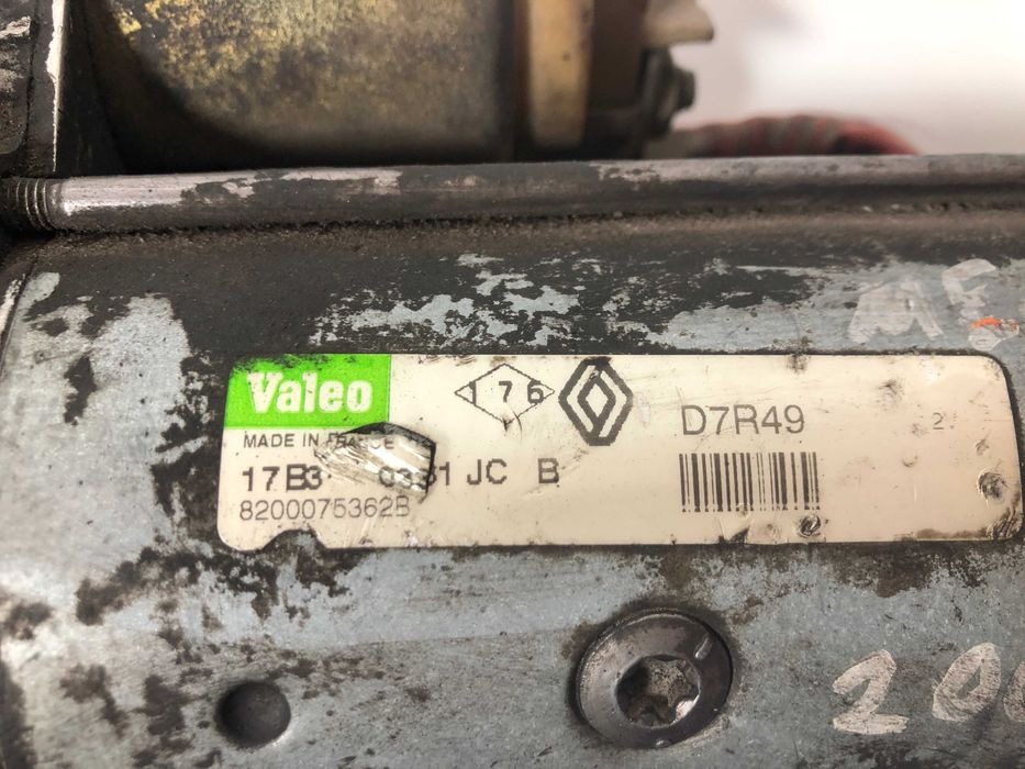 Стартер Renault Megane 1.9 Dci 2003г D7R49