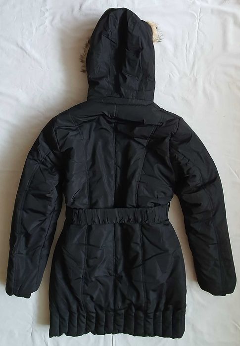 Дамско дълго яке с качулка