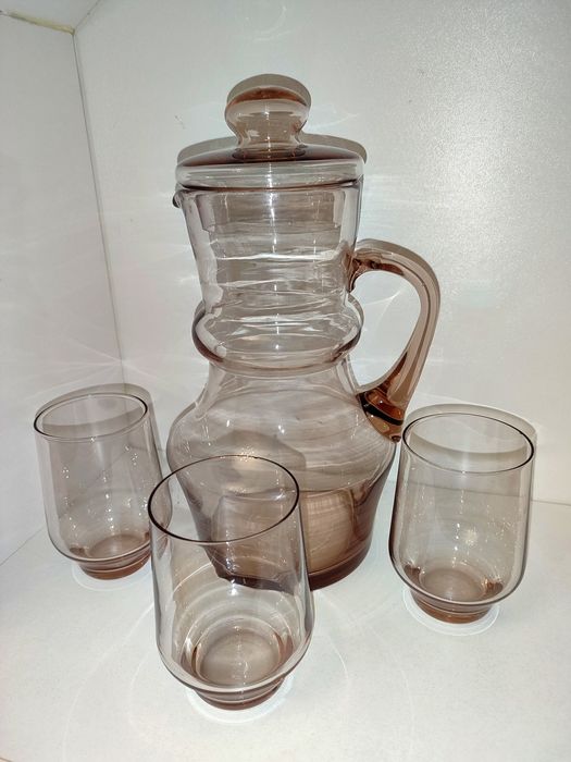 Графин и 3 стакана ссср