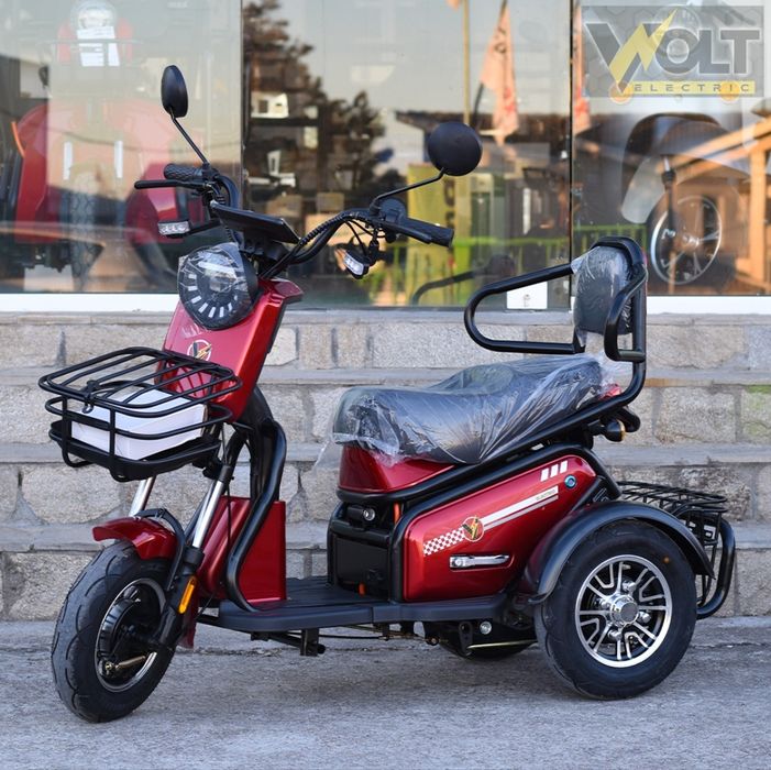 Електрическа триколка Volt Electric PUDDING PRO 1800W, двуместна, нови