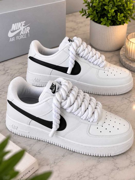 Adidasi Nike AirForce 1 Rope Laces Limited Edition