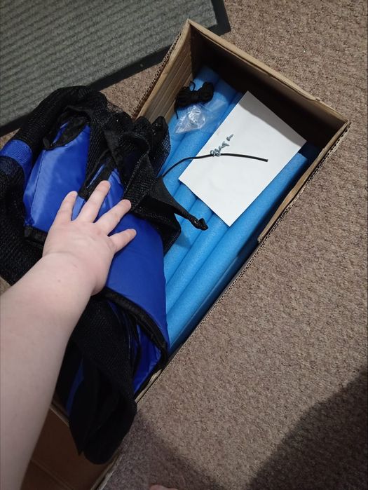 Батут детски черный