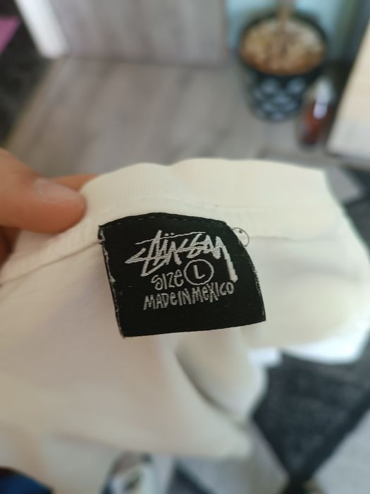 Stussy тенискa бяла
