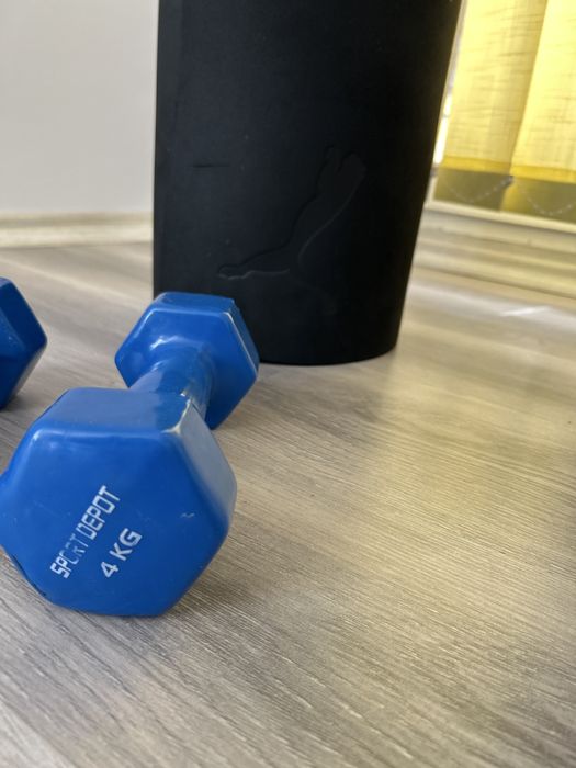 Puma постелка мат,наглезенки,Пудовка 6 килограма Орион и Гирички 4 килограма