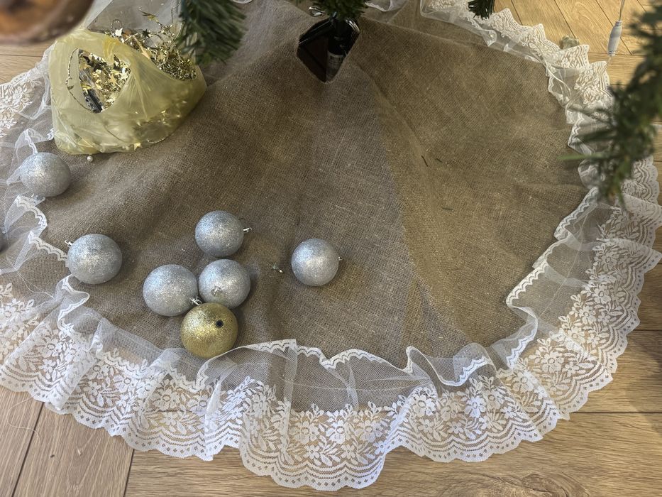 Коврик под елку