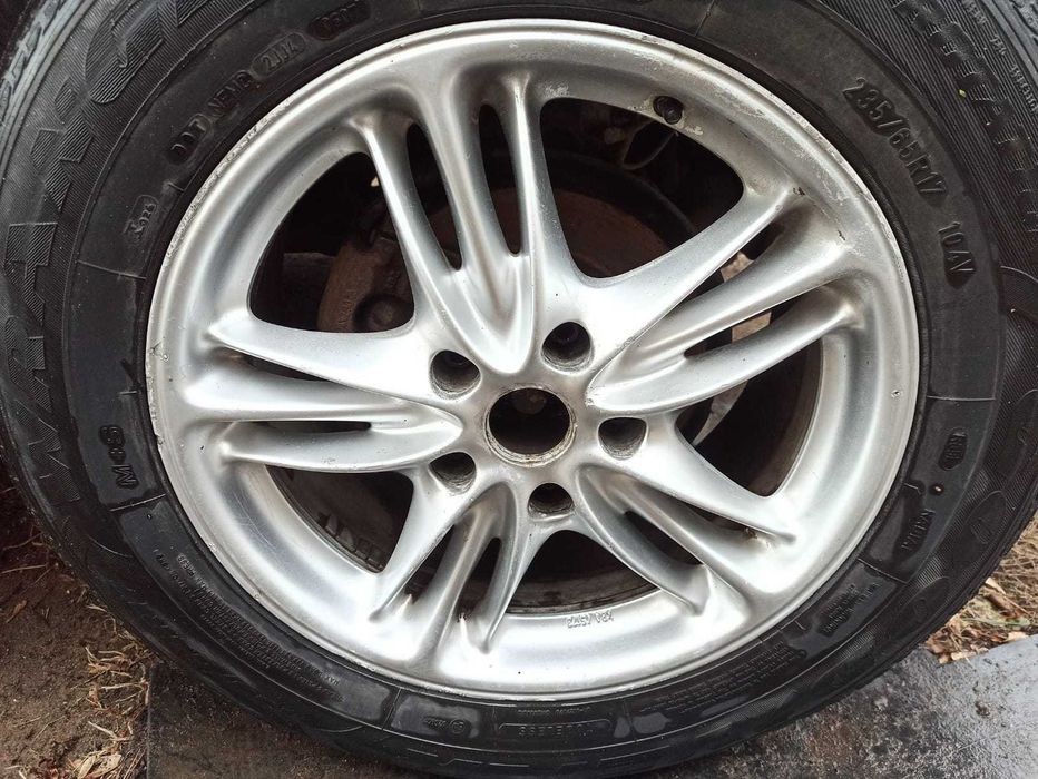 Продам диски с резиной Borbet R17 5*120
