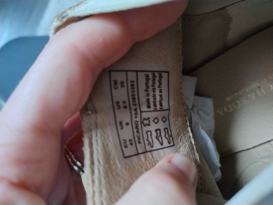 Ghete Scotch & Soda Nr 42 piele întoarsă