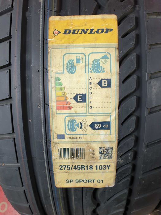 anvelope de vara - 275/45/18 - dunlop - noi - dot 2014 !