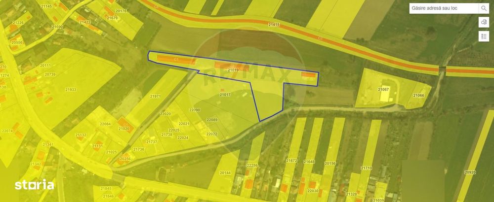 Teren de vanzare intravilan 17,581mp Cislau, judetul Buzau