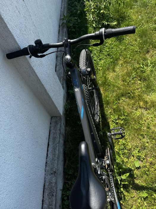 Bicicletă MTB ST 100 27,5" gri - ROCKRIDER